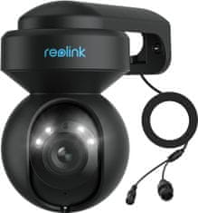 Reolink  Reolink E1 Outdoor: Wi-Fi Zunanja IP Kamera v Črni Barvi 3X ZOOM