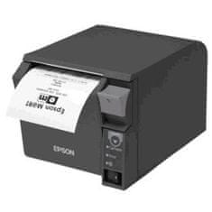 Epson TM-T70II (025A0): Serijski + vgrajeni USB, PS, črn, EU