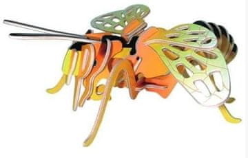 Lesena igrača, WCK 3D sestavljanka Čebela barvita majhna