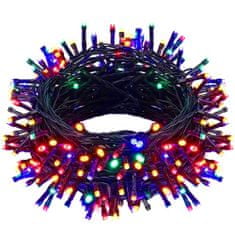 Springos novoletne lučke 300 LED 8 funkcij RGB 17,5m