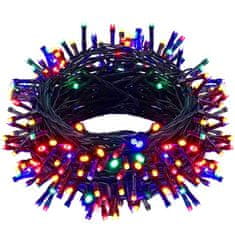 Springos novoletne lučke 300 LED RGB 8 funkcij 15 + 2,5m