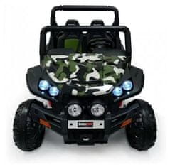 BabyCAR Otroški avto na akumulator 24V POLAR JEEP z daljincem camouflage - 720 W