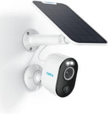 Reolink Zunanja nadzorna kamera 2K 4MP Argus 3 Pro Battery + solar panel, 2,4/5GHz WiFi z zaznavanjem ljudi/vozil/hišnih živali, sončna WLAN kamera na prostem z barvnim nočnim vidom