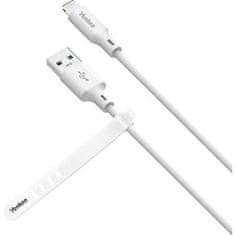 Yenkee Kabel USB Yenkee YCU 615 WH SILIC MFi - USB A /1,5m