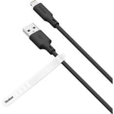 Yenkee Kabel USB Yenkee YCU 615 BK SILIC MFi - USB A /1,5m
