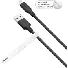 Yenkee Kabel USB Yenkee YCU 615 BK SILIC MFi - USB A /1,5m
