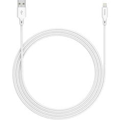 Yenkee Kabel USB Yenkee YCU 615 WH SILIC MFi - USB A /1,5m