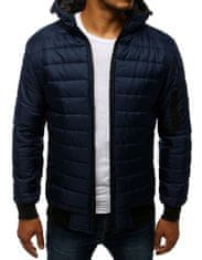 Dstreet Moški bomber Blanco tmavo modrá XL