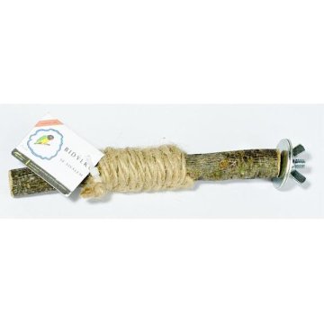 Sedupa Ptica Biddy naravni les/sisal 15 cm