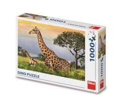Dino Družina žiraf 1000 Puzzle