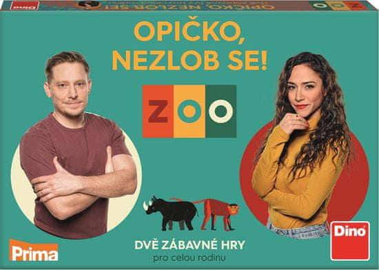 Dino Družinska igra Prima ZOO: Opica, ne jezi se!