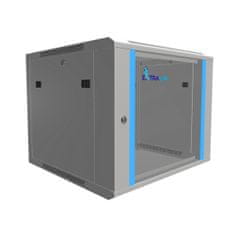 slomart extralink 9u 600x600 siva | rack omara | stenska montaža