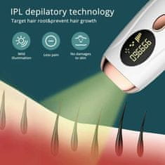 MARDEN IPL aparat laser - odstranjevalec dlak SKY 05 - bel