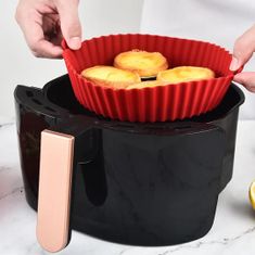 VivoVita Baking Pot – Silikonska posoda za pečenje, rdeča