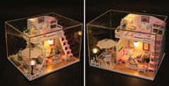 Dvěděti 2Kids Toys Miniaturna hiša Pink House