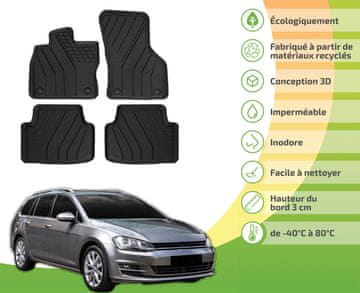 J&J Automotive Eko preproge za Volkswagen Passat B8 2014-nad