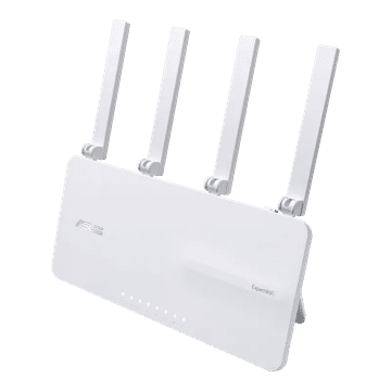 ASUS ExpertWiFi EBR63 (AX3000) dostopna točka z usmerjevalnikom, vse v enem, Wi-Fi 6, bel (90IG0870-MO3C00)