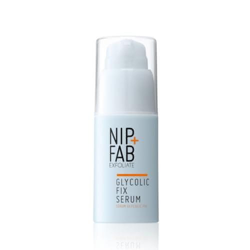 NIP + FAB Exfoliate Glycolic Fix Serum nočni serum za izboljšanje teksture kože za ženske
