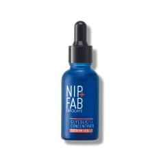 NIP + FAB Exfoliate Glycolic Fix Concentrate Extreme 10% obnovitveni nočni serum za obraz 30 ml za ženske