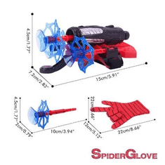 Sweetbuy Spider Man rokavica Igrača za streljanje pajkove mreže〡SPIDERGLOVE