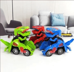 Sweetbuy Avto - Dinozaver igrača z LED osvetlitvijo za otroke - DINOCAR