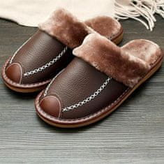 Mormark  Termo copati, Umetno usnje | NOBLEFEET Rjava 36/37