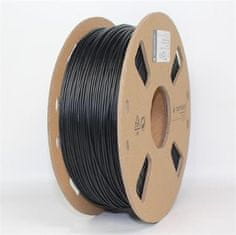 Gembird tiskalniški filament, PLA fleksibilen, 1,75 mm, 1 kg, črn