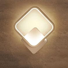 aptel Moderna stenska nadometna LED svetilka 12W bela 23cm 4500K