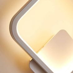 aptel Moderna stenska nadometna LED svetilka 12W bela 23cm 4500K