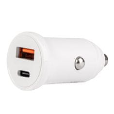 AMIO Avtopolnilec USB + USB-C 20W 12/24V