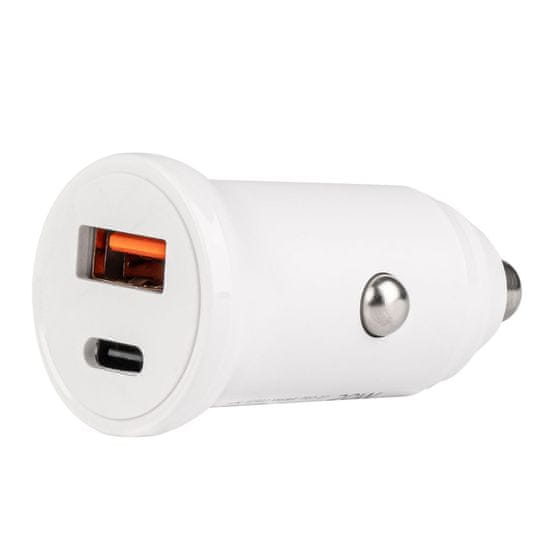 AMIO Avtopolnilec USB + USB-C 20W 12/24V