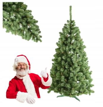 shumee Umetno božično drevo, zelena jelka, s stojalom, 180 cm
