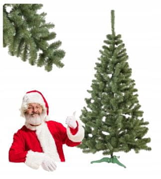 shumee Umetno božično drevo, zelena jelka, s stojalom, 180 cm