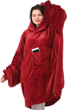 Sweetbuy Topel pulover in odeja v enem〡BLANKY