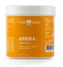 Vita Care Plus Arnika negovalna krema, 250 ml