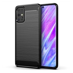 OEM CARBON etui za SAMSUNG S20 črn
