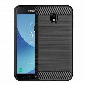 OEM CARBON etui za SAMSUNG J7 2016 črn