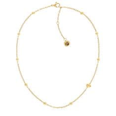 Tommy Hilfiger Decent pozlačena ogrlica za ženske Metallic Orb 2780817