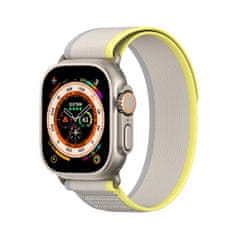 Dux Ducis Sport Velcro pašček za Apple Watch 38/40/41mm, yellow/beige