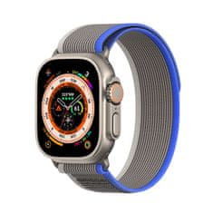 Dux Ducis Sport Velcro pašček za Apple Watch 38/40/41mm, blue/gray