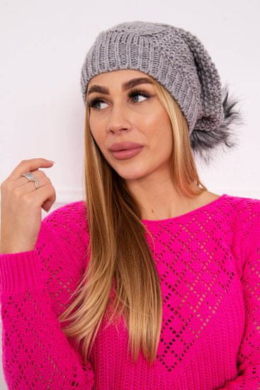 Kesi Ženska kapa Sandra svetlo siva