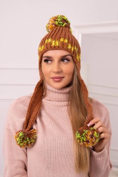 Kesi Ženska kapa Nadia kamelja