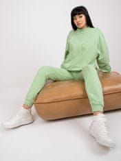 BASIC FEEL GOOD Ženska majica s kapuco Andrey pistacija L/XL