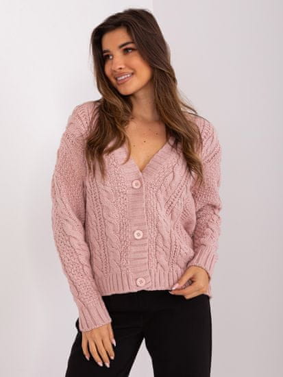 Badu Klasičen ženski pulover Pryse roza