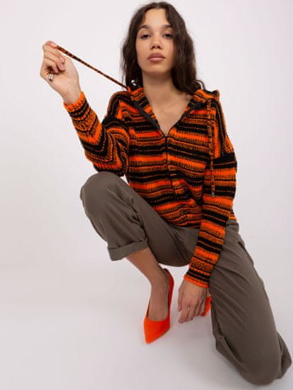 Badu Ženski dolgi pulover Lisivina oranžna