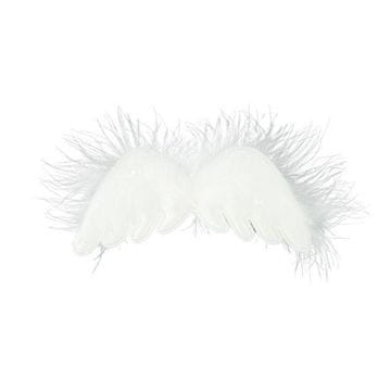 Rayher.	 Angelska krila, bela, puhasta, 12cm