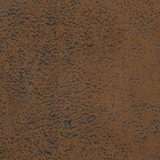 Vidaxl Klop z naslonom rjava 113x64,5x75,5 cm umetno semiš usnje