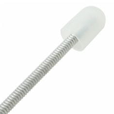 Vidaxl Čevljarska kopita 5 parov bela EU 35-38 plastika
