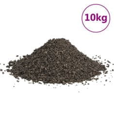 Vidaxl Bazaltni gramoz 10 kg črn 3-5 mm