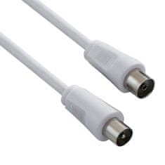 PremiumCord TV povezovalni kabel M/F 75 Ohm 20m